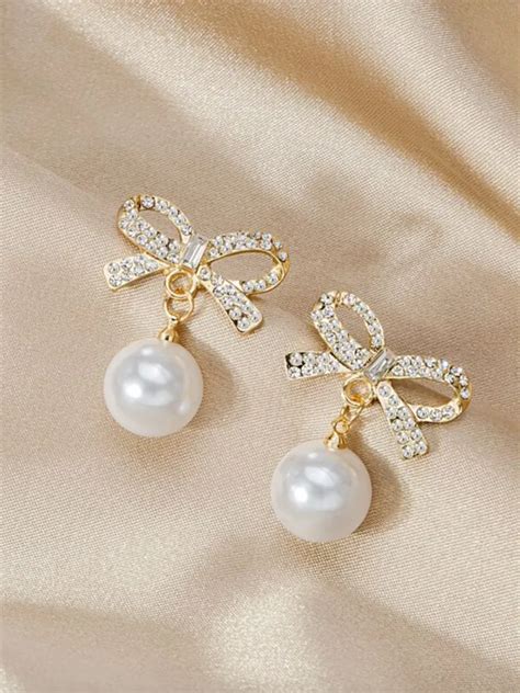 chanel pearl earrings dupe|small chanel inspired earrings.